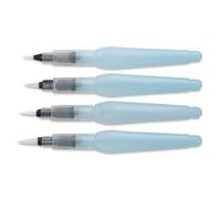 Pentel Aquash - Cepillo de agua, nailon, blanco, S