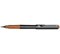 Pentel Arts Gfkpn - Pincel de tinta para pigmentos, color sangre y 4 cartuchos