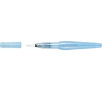 Pentel Arts - Pluma estilográfica (punta larga), color azul claro/Multicolor, Grueso