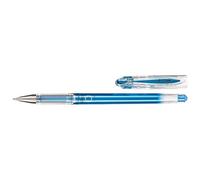 Pentel BG208 Slicci - Bolígrafo con tinta de gel (punta de aguja, 0.8 mm), color azul