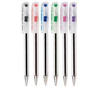 Pentel BK77S Superb Bolígrafo mini, surtido, 6 unidades