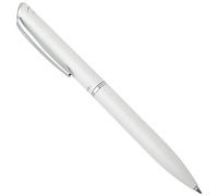 Pentel BL2007 EnerGel Philography 0,7 mm cuerpo metal blanco perla en estuche regalo