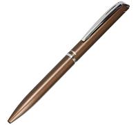 Pentel BL2007 Energel Philography 0,7 mm cuerpo metal marrón en estuche regalo