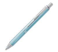 Pentel BL407S-A EnerGel Sterling - Bolígrafo de punta redonda, grosor de trazo de 0,35 mm, diámetro de bola de 0,7 mm, tinta negra, color azul