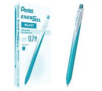 Pentel BL437 Energel Slim Roller 0,7 mm, turquesa, 12 unidades
