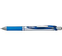 Pentel BL77 EnerGel - Bolígrafo de tinta de gel con mecanismo de presión, 3 unidades, 0,7 mm, color azul