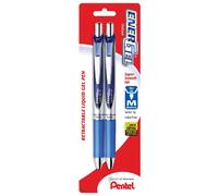 Pentel bl77bp2 C 0,7 mm azul tinta EnerGel® Retractable Liquid Gel Pen 2 Count