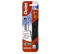 Pentel - Bolígrafo de punta rodante retráctil (0,7 mm, tinta de gel), color negro
