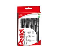Pentel BX440 Feel-it Wow Bolígrafo retráctil 1,0 mm 8 negro