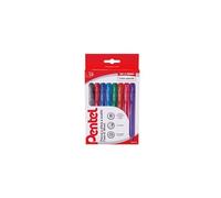 Pentel BX440 Feel-it Wow - Bolígrafo retráctil de 1,0 mm, 8 colores