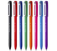 Pentel BX457 Izee bola con tapa 0,7 mm pack 8 colores ass.ti
