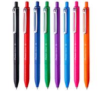 Pentel BX467 Izee bola a presión 0,7 mm pack 8 colores ass.ti