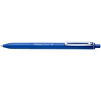 Pentel BX470-C IZee - Bolígrafo con clip metálico (grosor de trazo de 0, 5 mm, 12 unidades), color azul