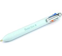 Pentel Bolígrafo BXC470-LC 4 colores (naranja, azul claro, rosa/violeta) 0,5 mm, rellenable, 1 unidad