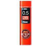 Pentel Minas para portaminas C275-2BO Ain Stein 0,5 x 60 mm 2B - Caja 12 tubos de 40 minas