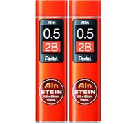 Pentel C275-HBO - Minas Ain Stein 0,5mm HB (Paquete de 2)