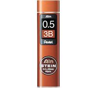 Pentel C275- Recambios para lápiz portaminas 0,5 x 60 mm, Härtegrad: 3B