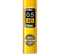 Pentel C275- Recambios para lápiz portaminas 0,5 x 60 mm, Härtegrad: 4B