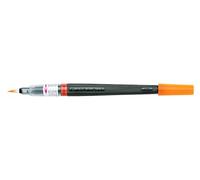 Pentel Color Brush - Pincel recargable, color naranja