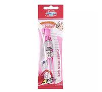 Pentel Correction Tape ZTT605 - Cinta de corrección retráctil (5 mm x 6 m), color rosa y transparente