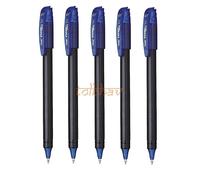 Pentel EnerGel BL 417 Roller Gel Pen - Blue Ink 0.7mm Point - Pack of 5