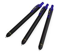 Pentel Energel BL437R1 - Bolígrafo de punta redonda (tinta de gel, punta de 0,7 mm, 3 unidades), color azul