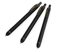 Pentel Energel BL437R1 - Bolígrafo retráctil (punta de 0,7 mm, 3 unidades), color negro