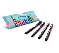 Pentel Energel Bolígrafo BL107 - Boli Retráctil con Clip, de Uso muy Cómodo y Juvenil para Escritura Suave, Perfecto para Colegios y Oficinas, Recargable