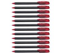 Pentel Energel Bolígrafo de Gel, Rojo (Red), 0.7 mm