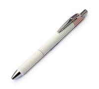Pentel EnerGel Clena Bolígrafo retráctil de gel líquido, punta de aguja de 0,3 mm, tinta negra, cuerpo rosa clásico (BLN73LP-A)