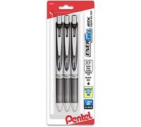Pentel - EnerGel Deluxe RTX - Bolígrafo retráctil de gel líquido, color negro 0.3mm Needle