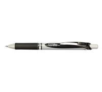Pentel EnerGel Eco BL77E - Bolígrafo de gel con mecanismo de presión, color negro (1 unidad)
