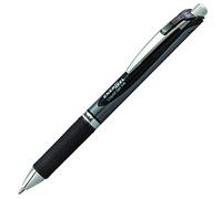 Pentel EnerGel - Lote de 12 bolígrafos de tinta gel retráctil, 1 mm, color negro