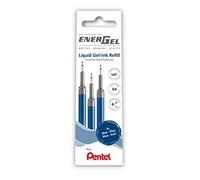 Pentel EnerGel LRN5 - Recambio para bolígrafo de gel (0,5 mm, 3 unidades), color azul