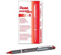PENTEL ENERGEL PLUS GEL ROLLER 1.0MM RED