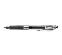 Pentel EnerGel Pure BL77TLE-AX - Bolígrafo de tinta de gel con mecanismo de presión, 0,7 mm de diámetro de la bola = 0,35 mm de trazo, recargable, 1 unidad, color negro