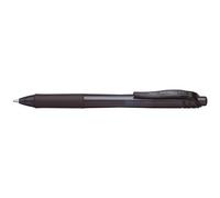 Pentel EnerGel X Retractable Liquid Gel bolígrafo de punta redonda 1,0 mm negro [unidades 12]