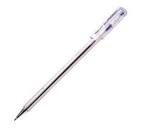 Pentel Excelente Bolígrafo Bolígrafo Fino BK77 Violet Paquete de 12