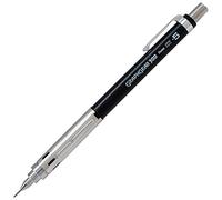 Pentel GRAPHGEAR 300 PG315 - Portaminas técnicas de 0,5 mm, cuerpo negro opaco