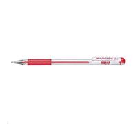 Pentel Hybrid Gelgrip - Paquete de 12 bolígrafos de tinta líquida, rojo