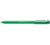 Pentel iZee - Bolígrafo de 1,0 mm, tinta verde, paquete de 12