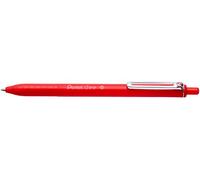 Pentel iZee - Bolígrafo retráctil (1,0 mm, tinta roja, 12 unidades)