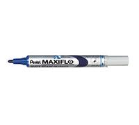 Pentel - Juego de 3 rotuladores Maxiflo mwl5s para pizarra blanca, azul