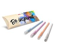 Pentel K108-PS/PV/PF/PW Bolígrafo Boli de Tinta de Gel Hybrid Milky, de Uso muy Cómodo para Escritura Suave, Perfecto para Colegios y Oficinas, Recargable