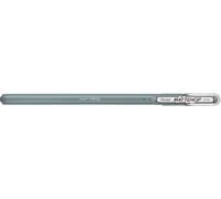 Pentel K110 MatteHop - Bolígrafo de gel para papel brillante y fotográfico, punta de 1,0 mm, color gris (un bolígrafo)