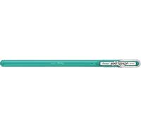 Pentel K110 MatteHop - Bolígrafo de gel para papel fotográfico y brillante, punta de 1,0 mm, azul turquesa (paquete de 12)