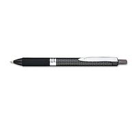 Pentel K497 Lapiceros de Gel color Negro, 0.7mm - Paquete de 12 unidades