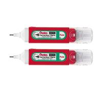 PENTEL Lote de 2 bolígrafos Corrector Pentex ZLC31-W punta fina de 12 ml