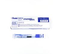 Pentel Cartuchos de tinta LRN5-C Energel, 12 unidades, punta 0,5 mm, azul, para BLN75/BLN105/BL625