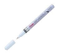 Pentel – Marcador permanente Paint Marker – Punta fina – Tinta blanca